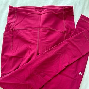 Lululemon Run swift speed high rise 28’ leggings